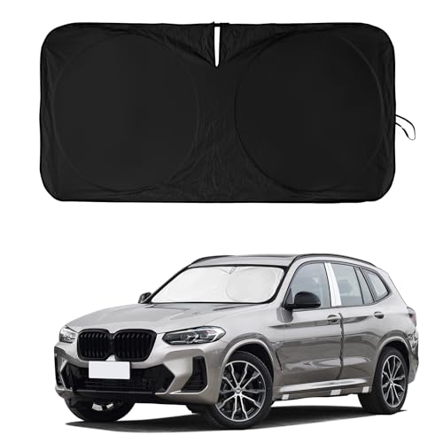 Image of Windshield Sunshade for BMW X3 2018-2024, 2025, 2026 for M40i Sun Shades