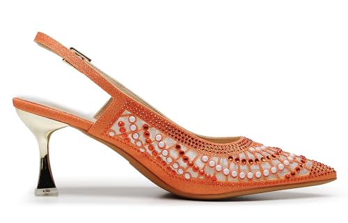 Image of VenusCelia Women's Charming Lady Slingback Pump Shoe