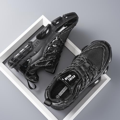 Image of Men's Walking Running Shoes Slip On Sneakers Non Slip Athletic Sports Tennis Fitness Casual Workout Gym Shoes Lightweight Trainers Fashion Soft Comfortable Shoe