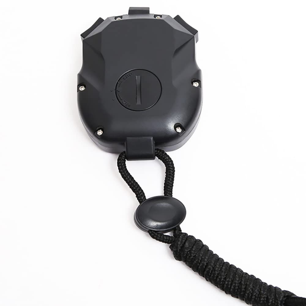 Timer Sportivo Precisione 1/100 Secondi 10 Memoria Ampio Display Nuoto Corsa Allenamento