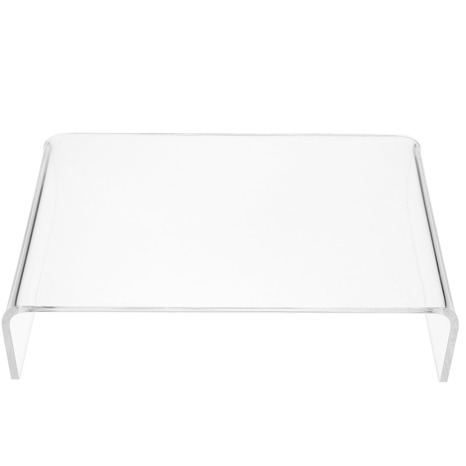 Rehausseur pour écran d'ordinateur acrylique support de bureau ergonomique