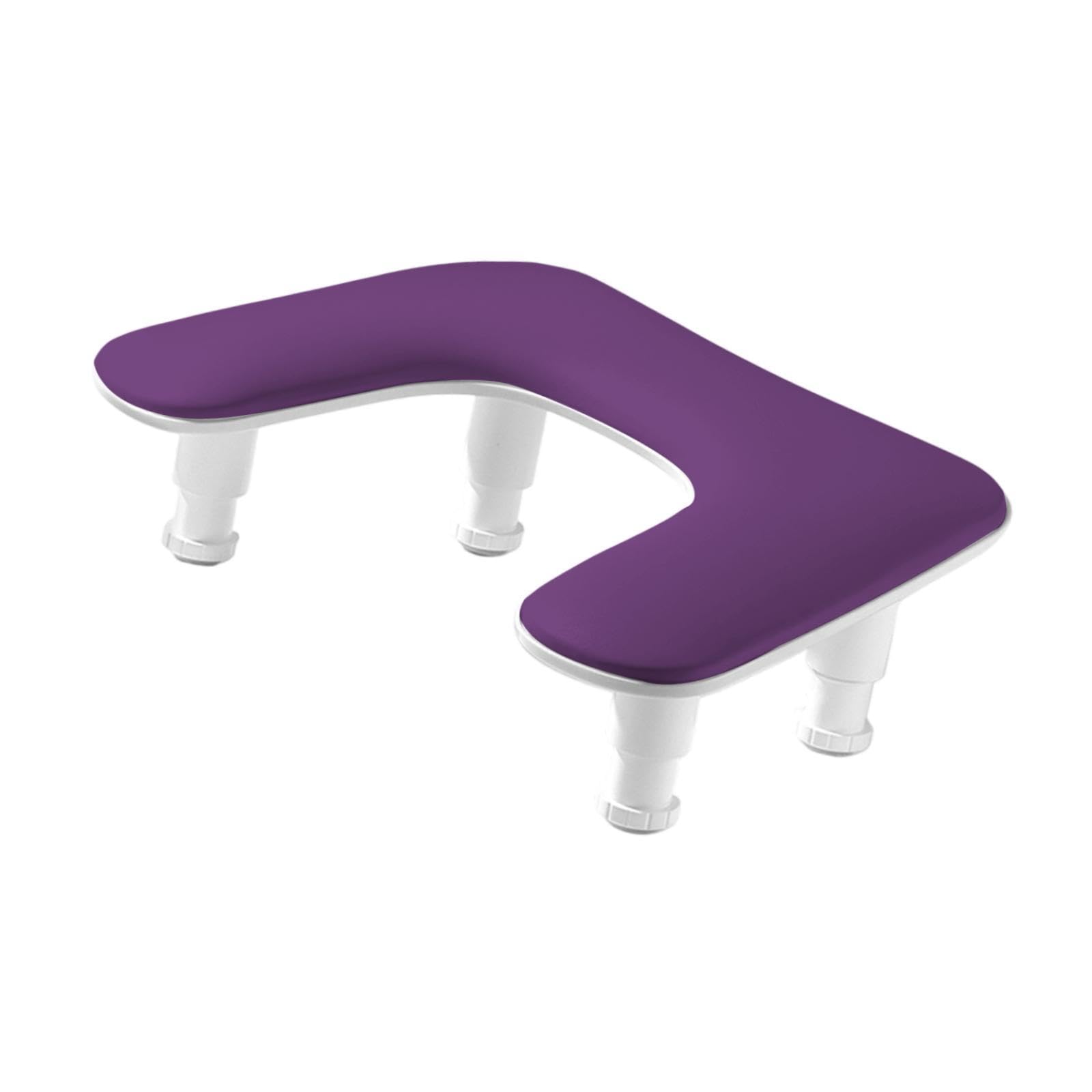 U Shape Nail Arm Rest Nail Arm Supports for Home Nails Tech Acrylic Nails purple-image-11
