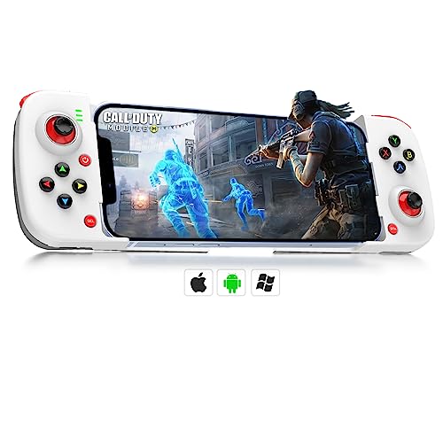 arVin Bluetooth Controller for iPhone/iPad/MacBook/iOS/Android/Samsung/Tablet/PC Wireless Gamepad Joystick with Back Button, Analog Triggers, Stretchable, Direct Play for Call of Duty, Genshin Impact -  ShenZhen ShanWan Technology Co., Ltd.