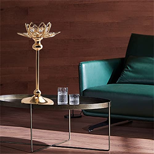 Chandelier nordique en cristal rétro chic pour centre de table D