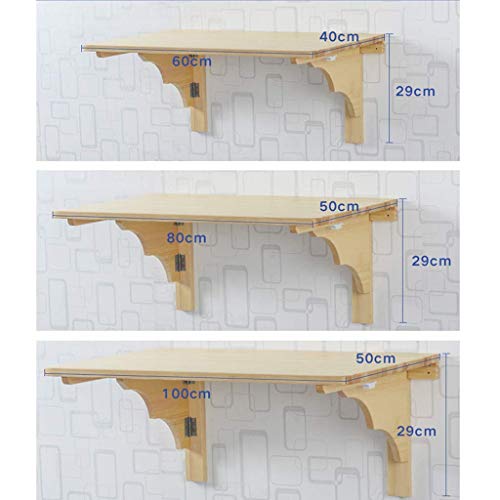 Bureau d'ordinateur mural pliable table suspendue compacte maison