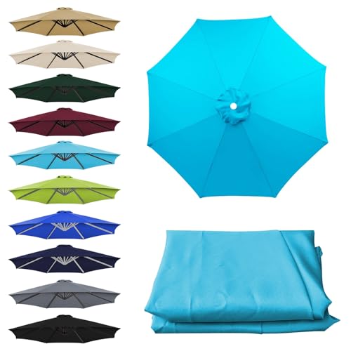 Lona de recambio para sombrilla impermeable, toldo exterior de 3.3M para 8 varillas 2