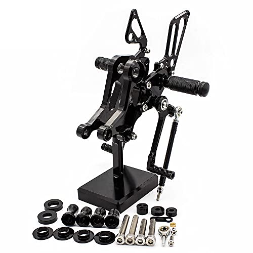 Ensemble arrière repose-pieds moto CNC compatible Ducati Monster S2R S4R 2003-2008