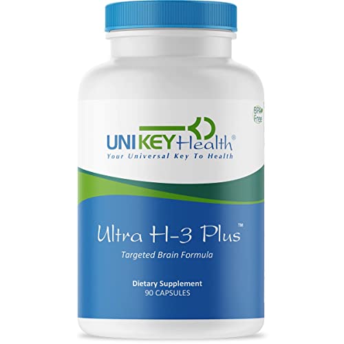 Uni Key Health Ultra H-3 Plus | Breakthrough Cellular Health Formula | with PABA and DMAE | 90 Servings