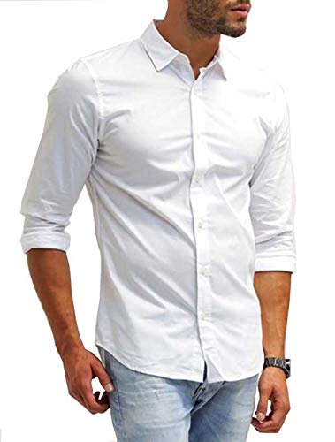 Buy UNIT SIX White Colour Casual Shirt 