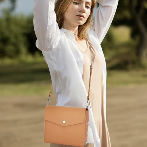 Women’s Shoulder Handbags Crossbody Bag with Small Pouch Trendy Shoulder Purses for Ladies with Adjustable Strap 7