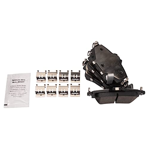 Image of TRQ Rear Brake Pad and Rotor Set Ceramic Rotors Compatible with 2020-2022 Nissan Sentra