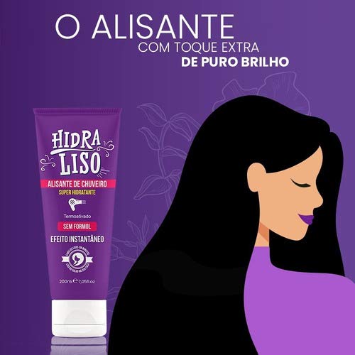 Hidra Liso Hidraliso - Progressiva de Chuveiro sem Formol