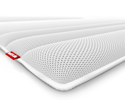 bett1 BODYGUARD Topper 100x200 cm (extra weiche Matratzen-Auflage, ca. 4 cm Höhe, Kern aus Kaltschaum, ergonomische Zonen, optimale Druckentlastung, rutschfest, Oeko-Tex 100)