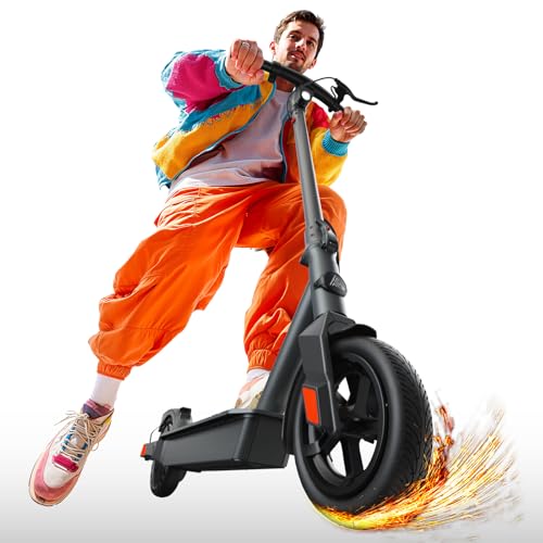 TST Electric Scooter for Adults, Up to 19/23 MPH and 15/20 Miles Long-Range, 500W Peak Motor Foldable E Scooter, 8.5