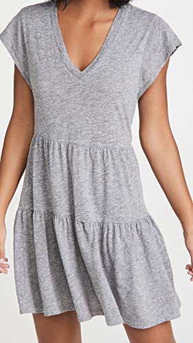 Monrow Womens Casual Dress, Granite, Small Us #TOP1