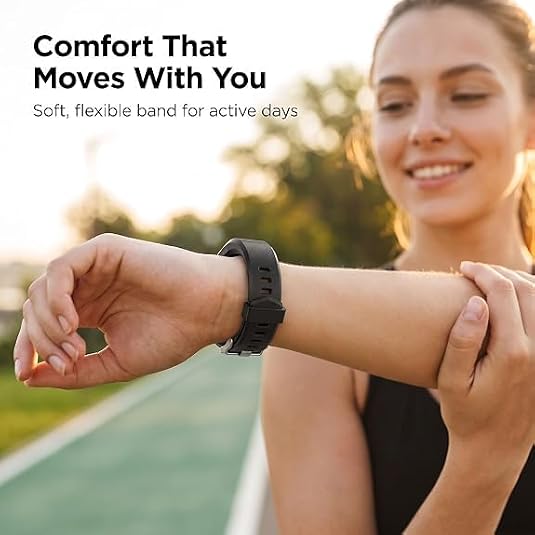 1Pc Black Replacement Wristbands, Adjustable Wristbands, Bracelet Accessories, Replacement Bands, Fitness Tracker for ID115Plus HR Smart Watch Straps