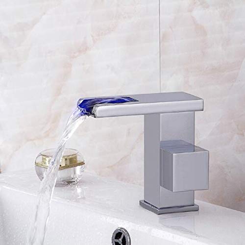 Mitigeur de lavabo monté sur le pont en laiton haut de gamme