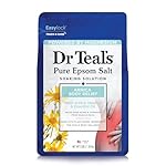 Dr Teal's Epsom Salt Magnesium Soak, Arnica Body Relief with Arnica, Menthol & Essential Oils, 3 lbs