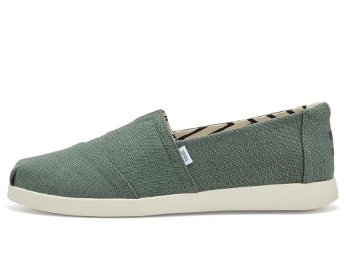 Image of TOMS Women's Alpargata Plus Slip On Espadrille, Textile Upper, Relaxed Fit, CloudBound Insole, Stretchy Easy On and Off