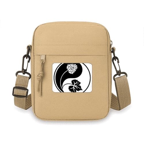 Sac à bandoulière Culture Yin-Yang : oubliez les sacs lourds grâce à ce mini sac à main floral