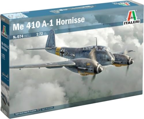 Maquette Messerschmitt Me410 Hornisse Italeri 074 pour les passionnés d'aviation