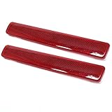 2x Reflektor Links Rechts Hinten Heckstoßstangen Rückstrahler Stoßstange Rückleuchte Satz Kompatibel mit VW T5 Transporter Caravelle Multivan (2003-2015) 7E0945105C 7E0945106C