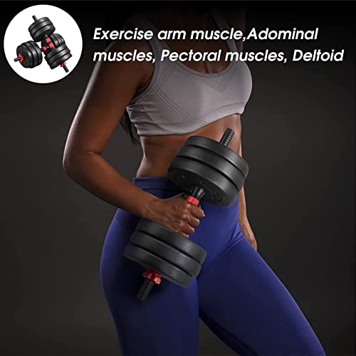 Image of 3 in 1 gym combo Adjustable dumbbells set,14� Dumbbell rod,15.5� Connector 10 mm Eva Foam, Star Nuts kit for home gym Workout. (15 KG, Add Gripper)
