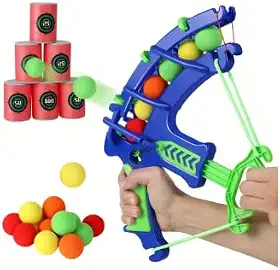 Jogo de Arco e Flecha para Crianças com Alvo de Pontuação – Brinquedo Educativo e Divertido