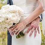 EVER FAITH Wedding Gorgeous Cubic Zirconia Tennis Bracelet for Bride Bridesmaid, Elegant Marquise CZ Leaf Bridal Lightweight Prom Bracelets for Women - Image 2