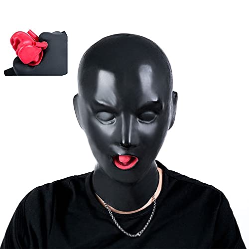 Latex Kopfmaske für Erwachsene von Hipipro