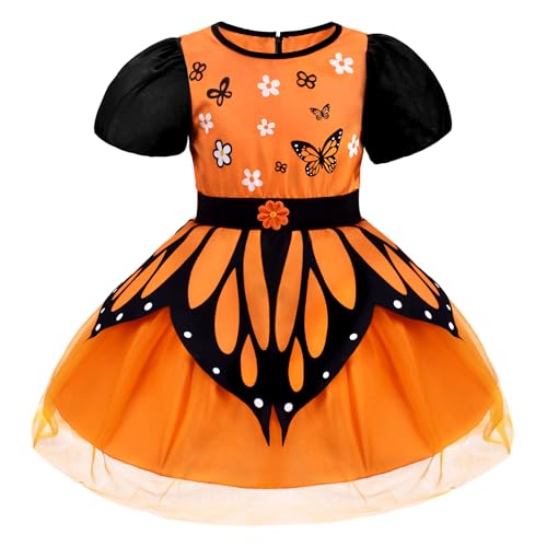 Disfraz mariposa para niñas 3-11 años con accesorios miniatura 3