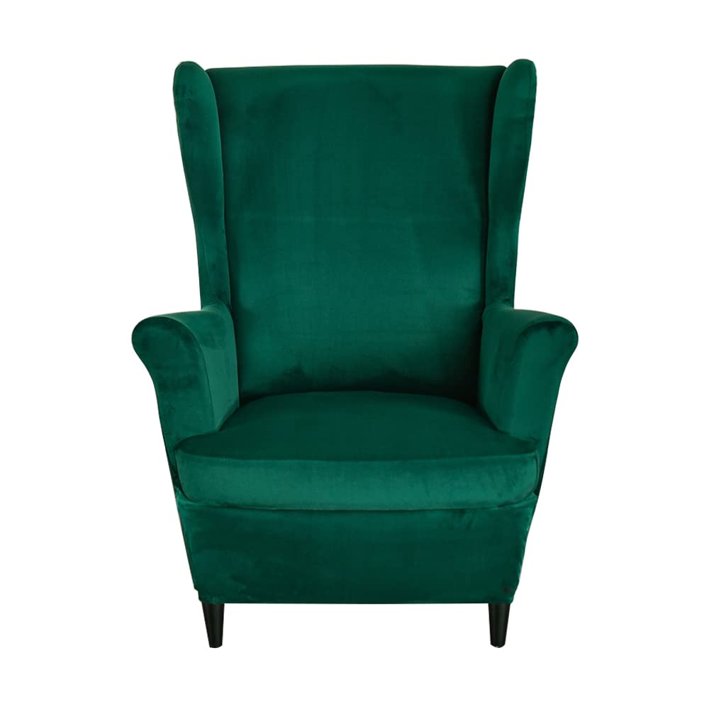 Lot de 2 housses de fauteuil élastiques pour modèle 1 place A1 de salon
