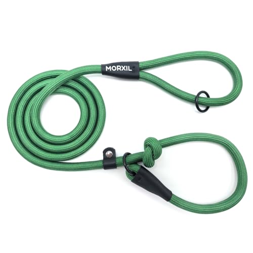 MORXIL Slip Lead for Dogs, 6ft Heavy Duty Nylon Leash