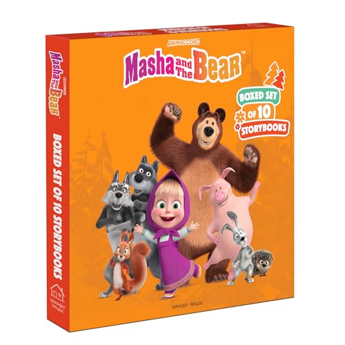 Masha and The Bear Story Books (Set of 10 Story Books)