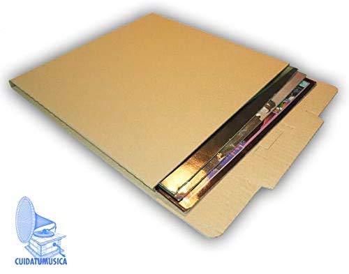 50 Cajas para enviar 1 A 3 Discos DE Vinilo LP - Marca Cuidatumusica - / Ref. 2126