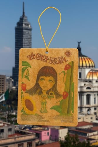 Image of 6 pack Strawberry La Chica Fresita air Fresheners Aromatizante Fresa