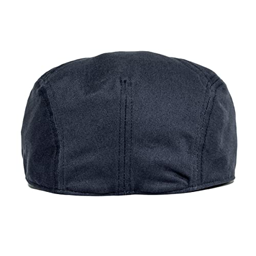 Image of BOTVELA Men Cotton Twill Newsboy Flat Ivy Driving Hat Fitted Cap
