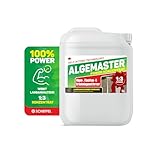 Scheffel AlgeMaster™ Power Konzentrat, Professioneller Algen- und Grünbelagentferner, 5L Biozid mit Langzeitwirkung für Gehwege und Fassaden, 1:3 Dosierung