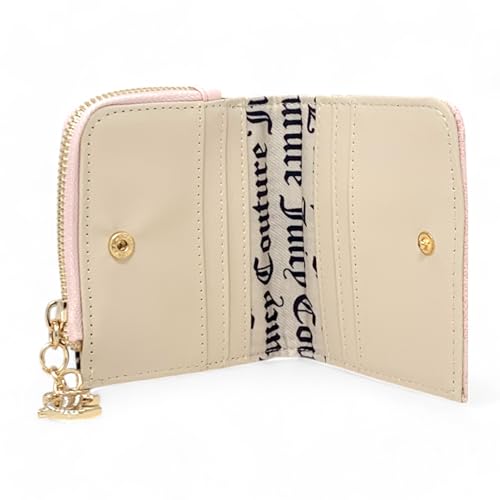 Juicy Couture Women's L Zip Card Case Wallet (Fashion Statement Powder Blush)3