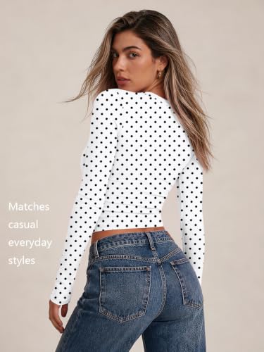 Image of Trendy Queen Womens Long Sleeve T Shirts Fall Fashion Basic Y2K Tops 2026