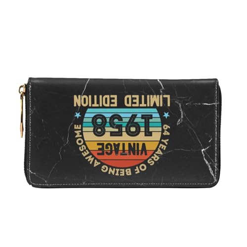 Vintage 1958 Birthday Wallet Card Bag3