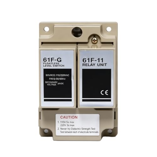 RGWSAWMYJG 61F-G Controlador de nivel de líquido sin flotador 110/220 VCA Módulo de relé de interruptor de Control automático de nivel de agua Industrial enchufable