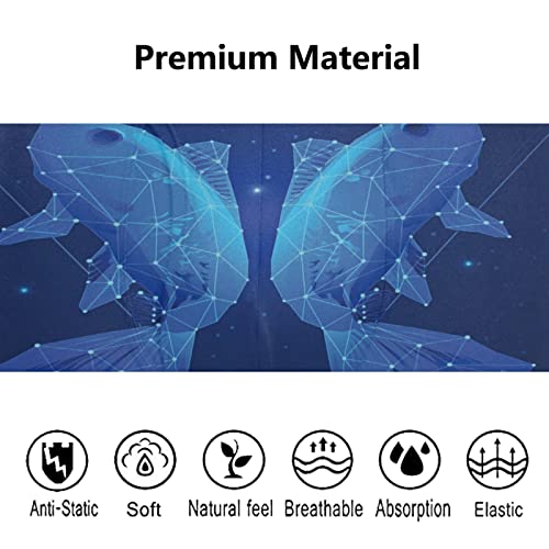 Bóxer para hombre de Piscis Vnurnrn pack de 2 calzoncillos elásticos de galaxia 5