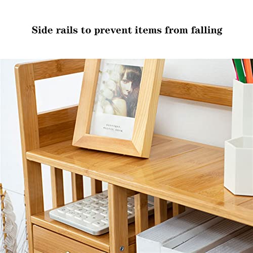 Estantería librería pequeña desktop bookshelf rack para organizar archivadores 8