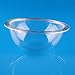 Trolleyshop Diameter 6 Inch/150mm w/ 4 Holes Acrylic Dome Flange Clear Plastic Hemisphere Indoor/Outdoor CCTV Replacement Clear Dome Camera Cover Security Dome Camera Housing
