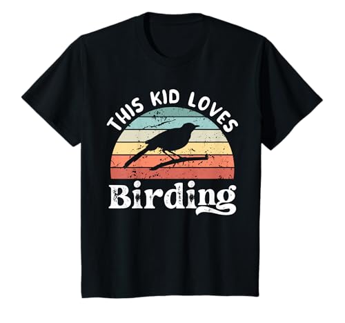 This Kid loves Birding Boys Girls T-Shirt