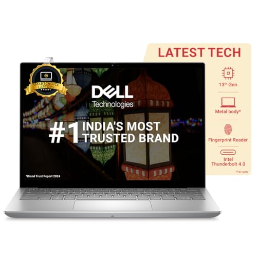 Image of Dell Inspiron 5430 13th Gen Laptop, Intel Core i5-1335U Processor/16GB/ 512GB SSD/14.0" (35.56cm) FHD+/Backlit KB + FPR/Win 11 + MSO'2/McAfee 15 Months/Silver/Thunderbolt 4.0 ​Port/Thin & Light-1.59kg