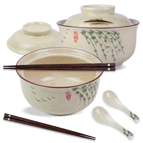 DEARBAG Ramen-Set 2× 800 ml mit Deckel