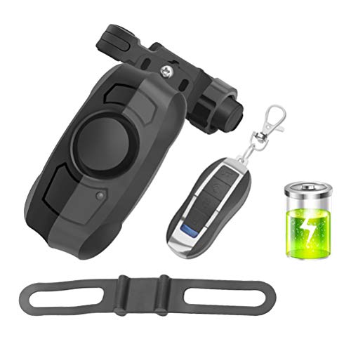 Phayee Bike Alarm, Bike Alarm, Diebstahlsicherer Vibrationsalarm mit Fernbedienung, 110 dB Hupe, USB wiederaufladbarer,für Bike Outdoor Sport Travel 1 Phayee Bike Alarm, Bike Alarm, Diebstahlsicherer Vibrationsalarm mit Fernbedienung, 110 dB Hupe, USB wiederaufladbarer,für Bike Outdoor Sport Travel