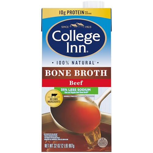 College Inn® Beef Reduced Sodium Bone Broth 32 oz. Carton